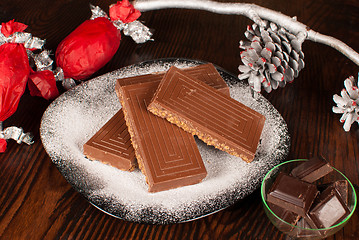 Image showing Chrucny choco turron