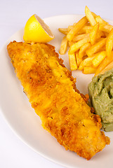 Image showing Fish and chips