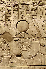 Image showing Ancient egypt hieroglyphs