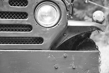 Image showing Military Jeep, Italy