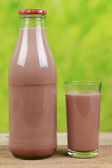 Image showing Fresh chocolate drink