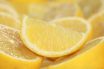 Image showing Lemon close-up