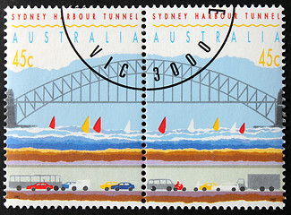Image showing Two Sydney Stamps
