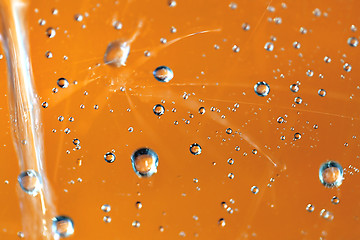 Image showing Waterdroplets and colours