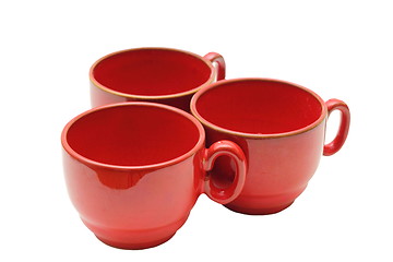 Image showing three coffee cups 