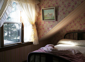 Image showing Pretty pink bedroom for a girl