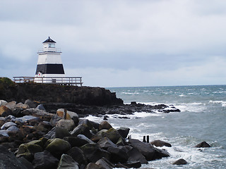 Image showing Lighthouse during the winter season