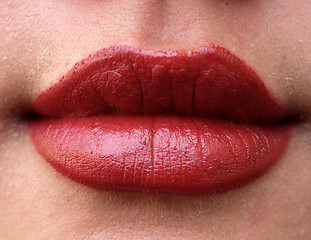 Image showing Red Lips