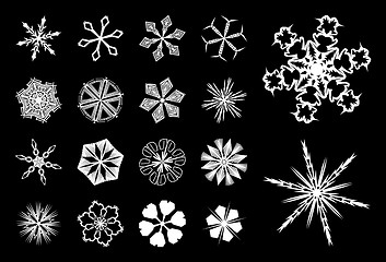 Image showing Snowflakes 2