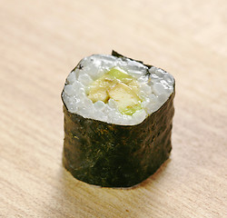 Image showing sushi with avocado