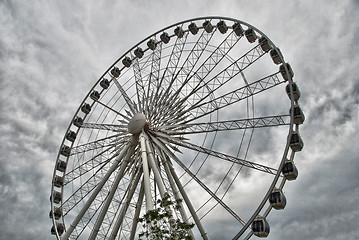 Image showing Panoramic Wheel of Niagara Falls