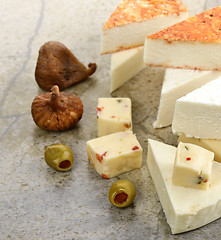 Image showing Cheese Assortment