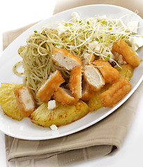 Image showing Chicken With Pasta