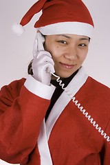 Image showing Santa Claus Calling