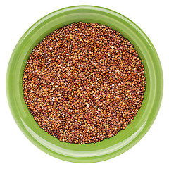 Image showing red quinoa grain