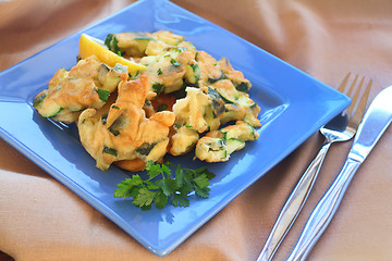 Image showing Zucchini Fritters