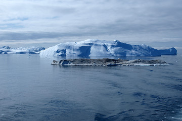 Image showing Iceberg, Greenland west coast in summer.