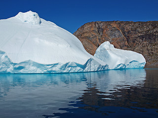 Image showing Bergy bit , Greenland