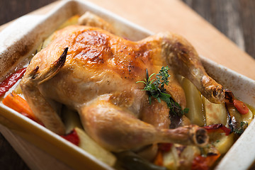 Image showing Roasted chicken