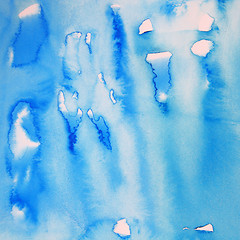 Image showing Abstract watercolor background on paper texture