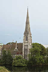 Image showing St Alban's Anglican church in Copengagen