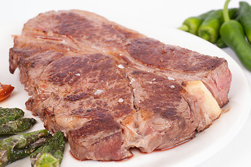 Image showing Entrecote closeup