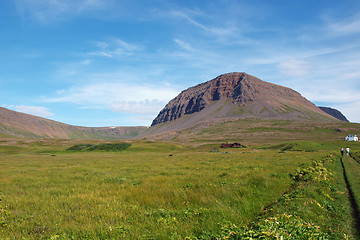 Image showing Hornstrandir nature reserve, Iceland