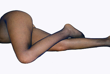 Image showing Fishnet Legs