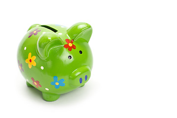 Image showing Piggy bank isolated on white background