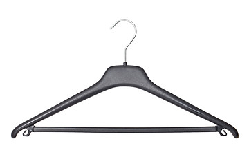 Image showing Coat hanger isolated on white