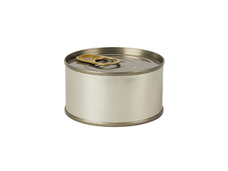 Image showing Tin can isolated on white