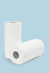 Image showing two roll of toilet towel
