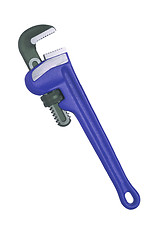 Image showing Pipe wrench