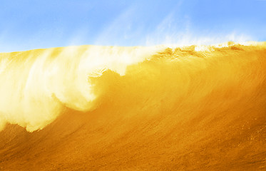 Image showing Large Beer Wave