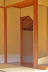 Image showing Interior of a Japanese house