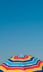 Image showing Beach umbrella