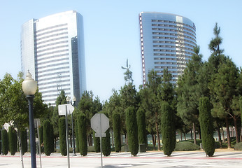 Image showing San Diego Skyscrapers