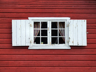 Image showing Beautiful old decorative window