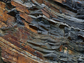 Image showing Geological rock layers