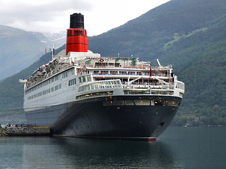 Image showing Holiday cruise passenger ship