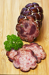 Image showing Ham sausage of Austria