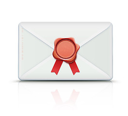 Image showing Retro envelope