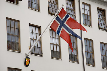 Image showing Norwegian flag