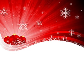 Image showing Abstract Christmas background