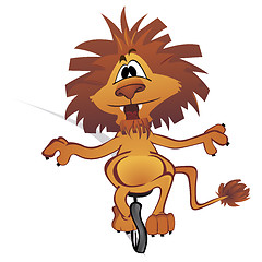 Image showing Circus lion