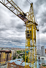 Image showing construction crane