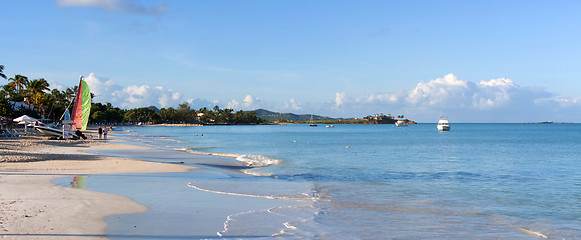 Image showing Dickenson Bay, Antigua