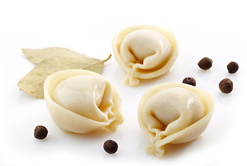 Image showing dumplings russian pelmeni