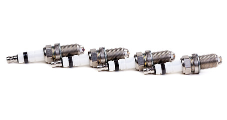 Image showing automobile spark plugs