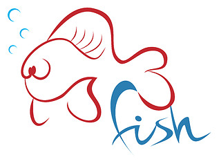 Image showing Fish symbol